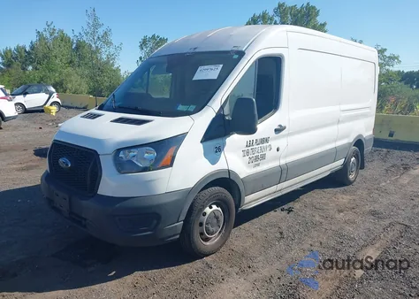 2021 Ford Transit T-250 из США, поврежденный, VIN 1FTBR1C86MKA99827